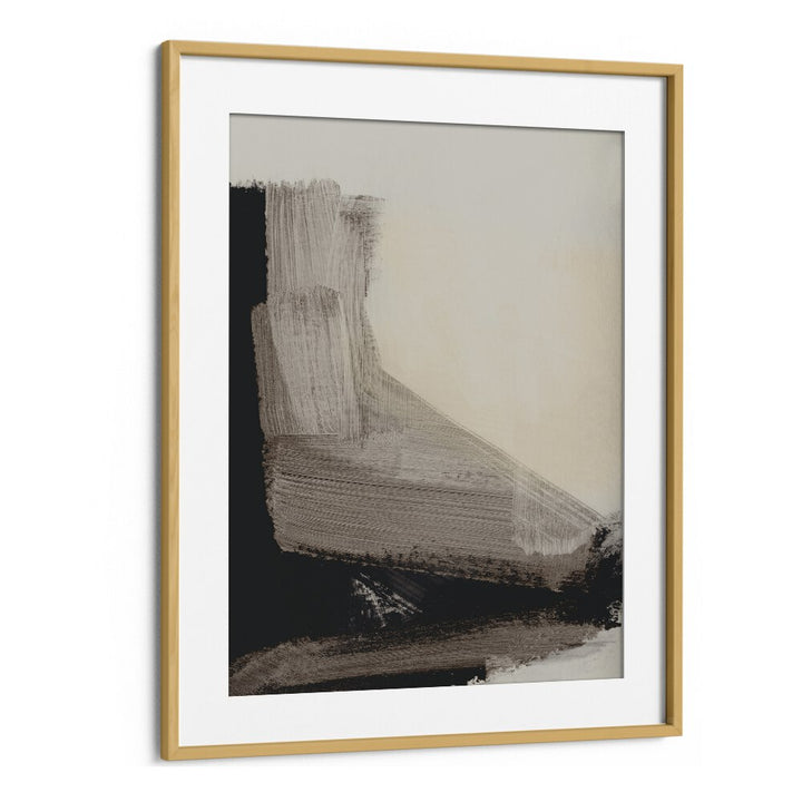 mellow ii by dan hobday abstract art abstract paintings in Oak Wood Frame With Mount