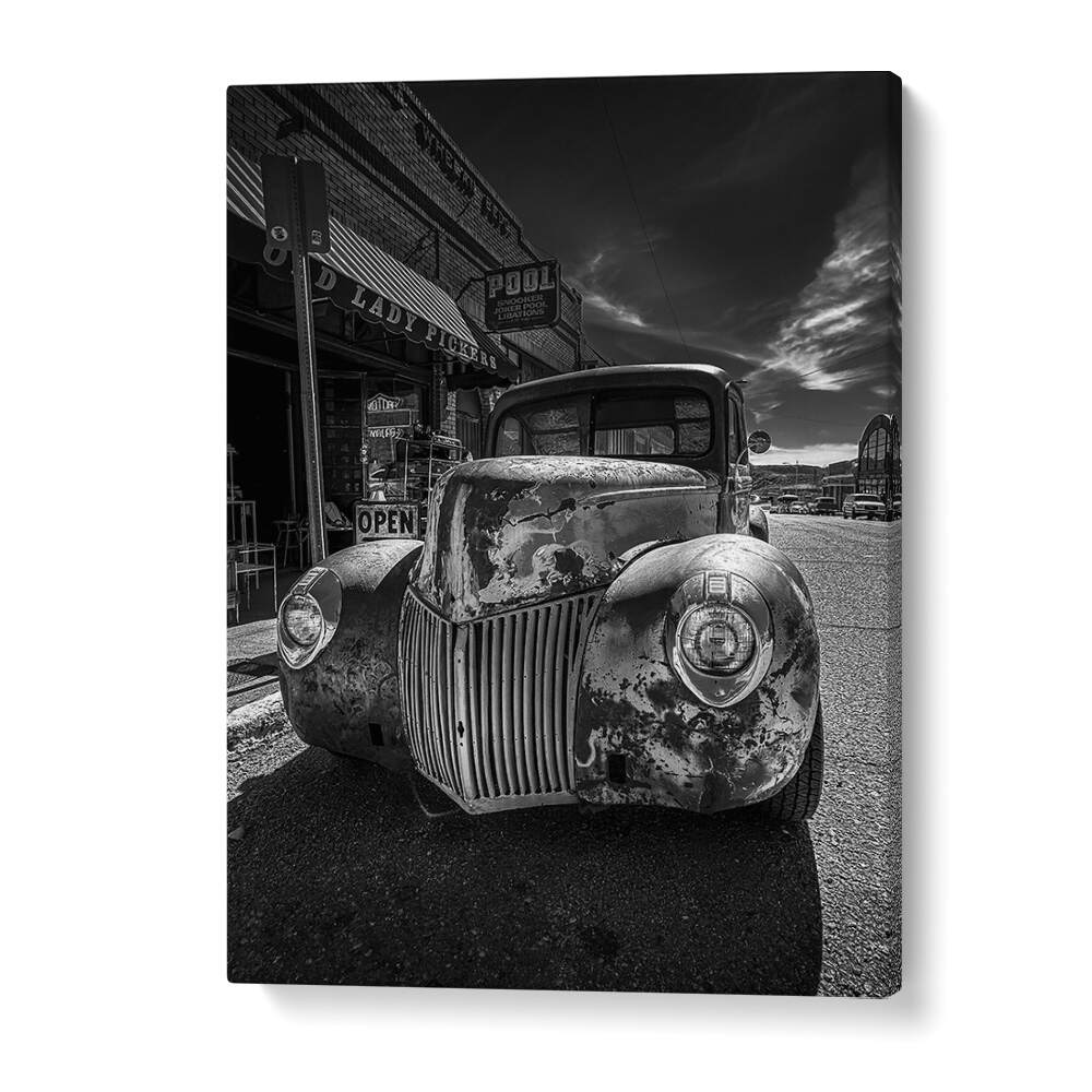 memory lane car poster in Gallery Wrap