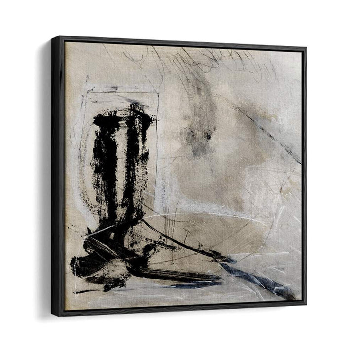 method by dan hobday abstract art abstract paintings in Black Floater Frame