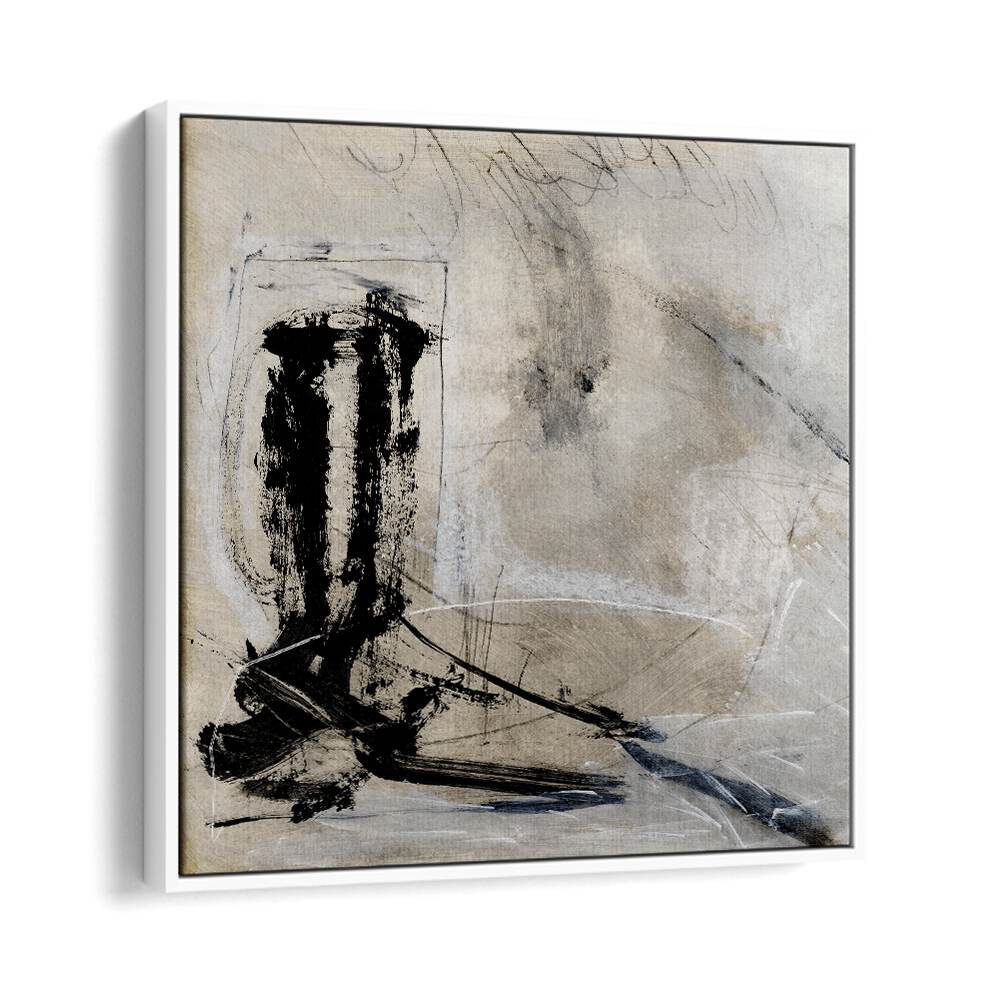 method by dan hobday abstract art abstract paintings in White Floater Frame