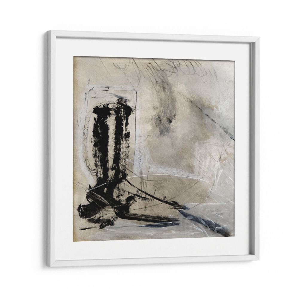 method by dan hobday abstract art abstract paintings in White Frame With Mount