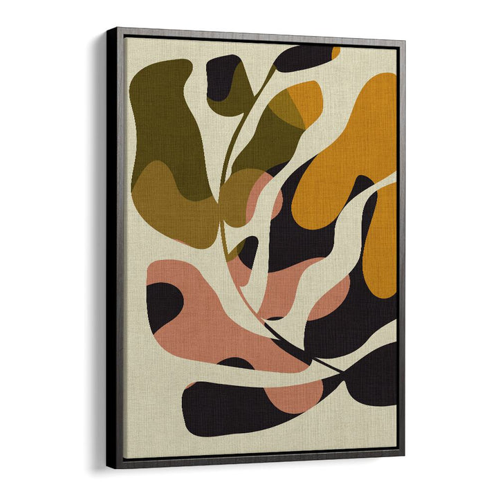 mid century matisse kopie by ana rut bre abstract art abstract paintings in Black Floater Frame