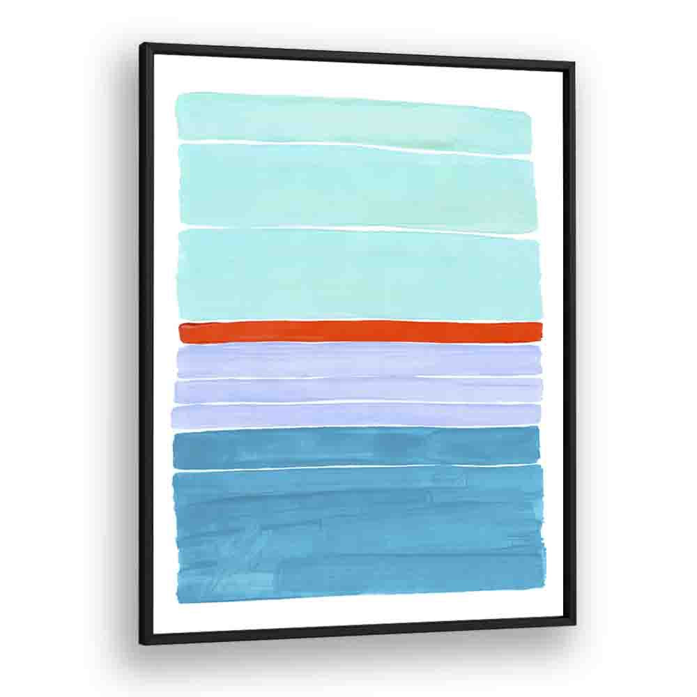 mid day sunshine by ejaaz haniff abstract art prints in Black Plain Frame