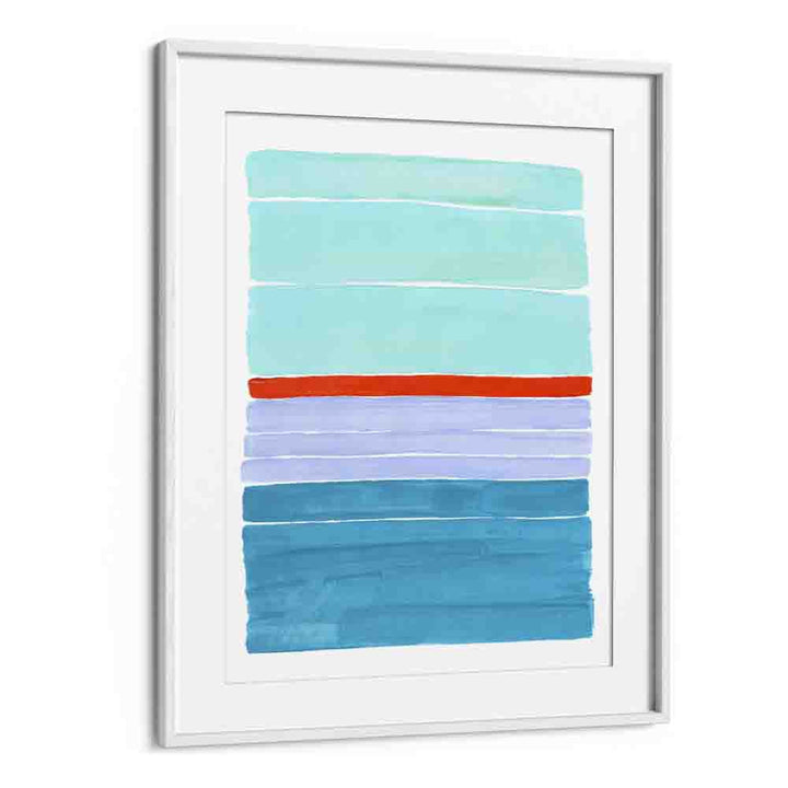 mid day sunshine by ejaaz haniff abstract art prints in White Frame With Mount