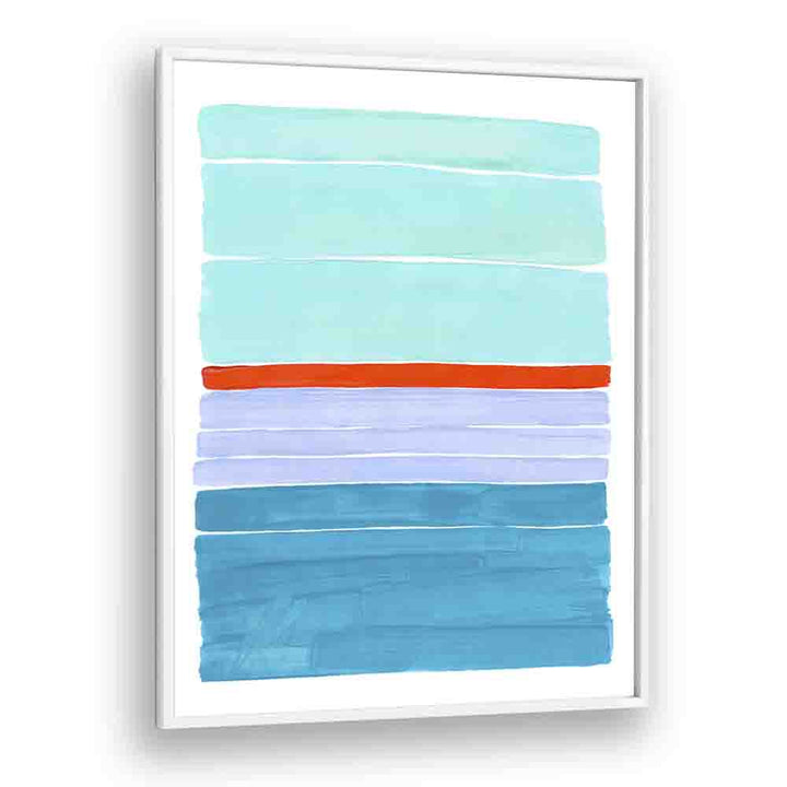 mid day sunshine by ejaaz haniff abstract art prints in White Plain Frame