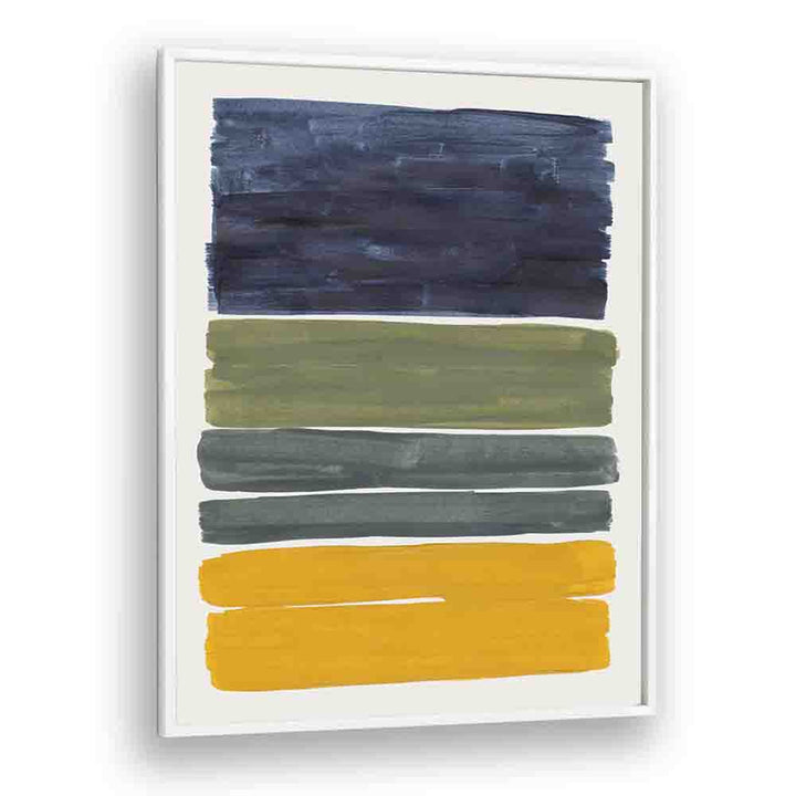 midnight olive by ejaaz haniff abstract art prints in White Plain Frame