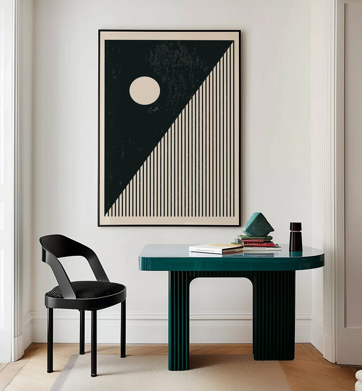 minimal abstract series x by jay stanley geometric paintings Artwork I placed on a wall