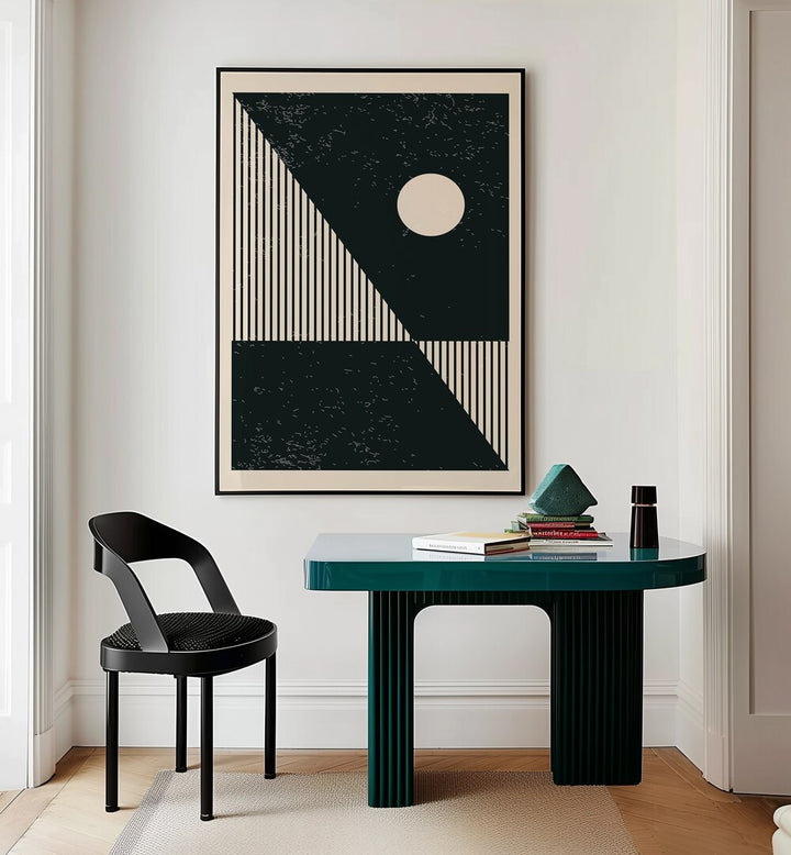 minimal abstract series xii by jay stanley geometric paintings Artwork I placed on a wall