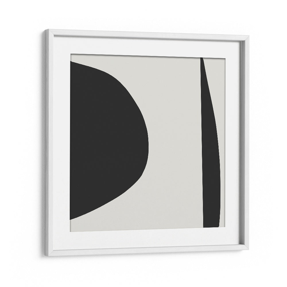 minimal by dan hobday abstract art abstract paintings in White Frame With Mount