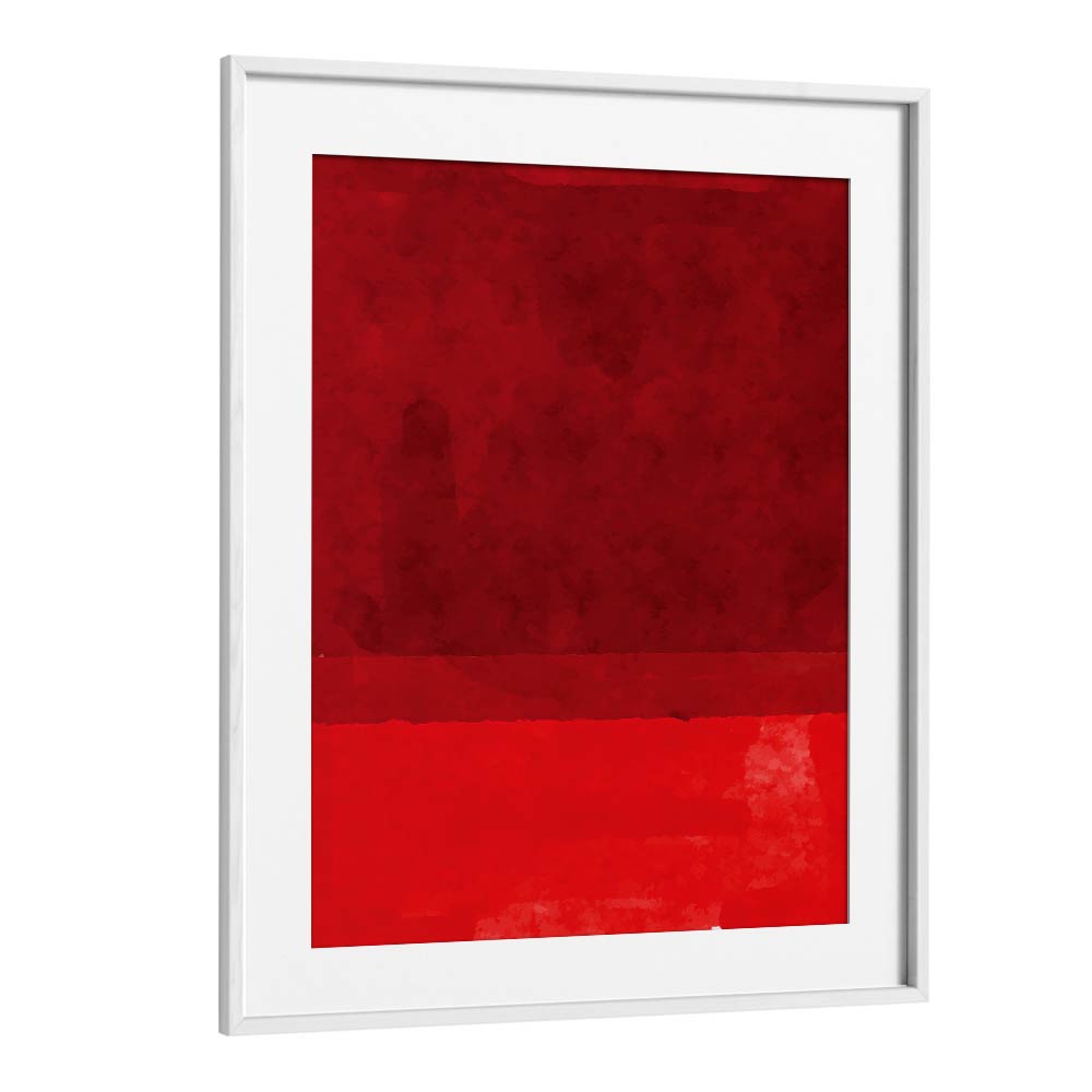 minimal watercolor II by jay stanley abstract art abstract paintings in White Frame With Mount