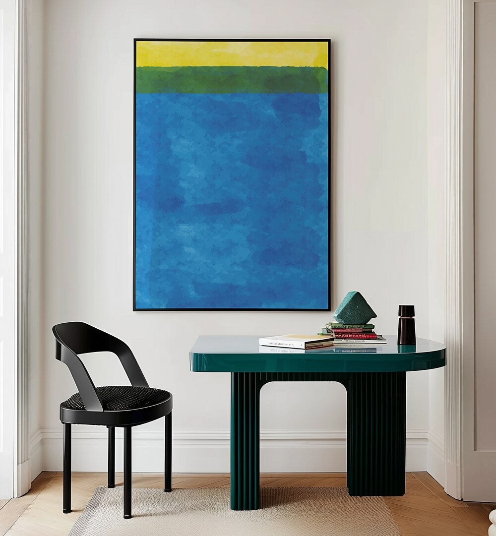 minimal watercolor III by jay stanley abstract art abstract paintings Artwork I placed on a wall