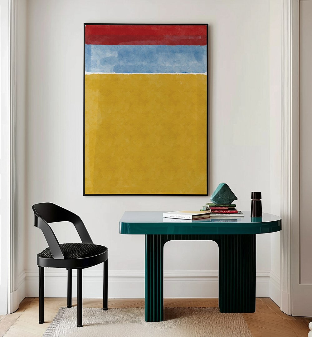 minimal watercolor iv by jay stanley abstract art abstract paintings Artwork I placed on a wall