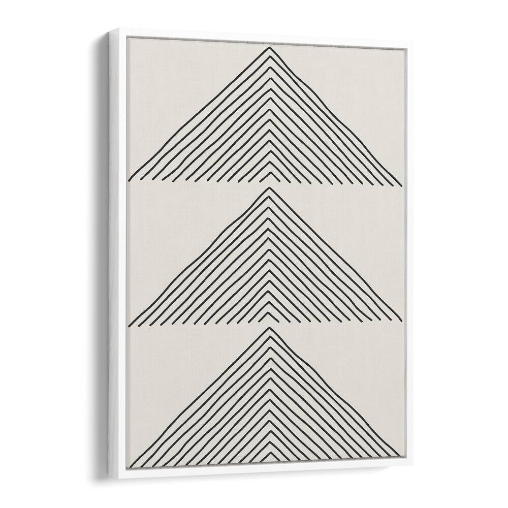 minimalism expression ii by jay stanley geometric art prints geometric paintings in White Floater Frame