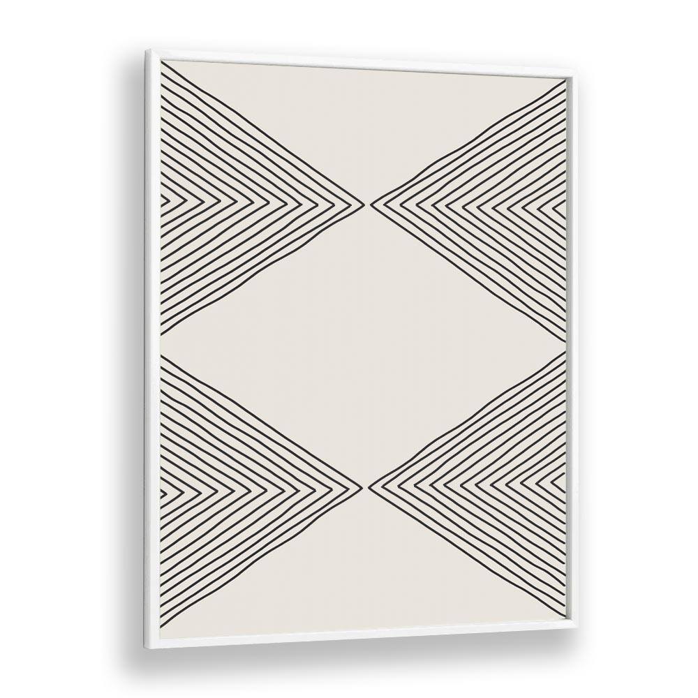 minimalism expression iv by jay stanley geometric art prints geometric paintings in White Plain Frame