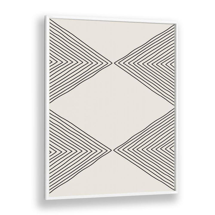 minimalism expression iv by jay stanley geometric art prints geometric paintings in White Plain Frame