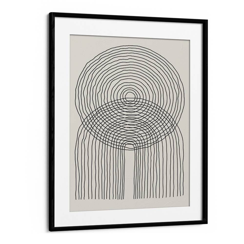 minimalism set ii by jay stanley geometric art prints geometric paintings in Black Frame With Mount