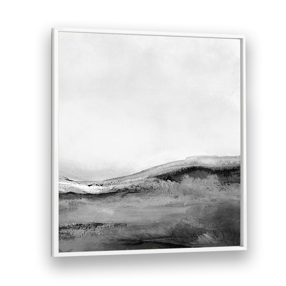 mono ii by dan hobday abstract art abstract paintings in White Plain Frame