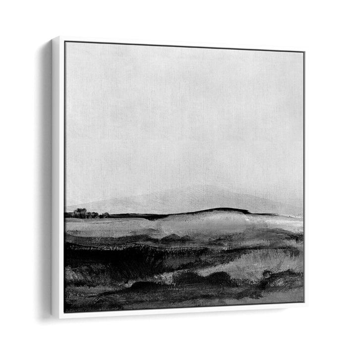 mono iii by dan hobday abstract art abstract paintings in White Floater Frame