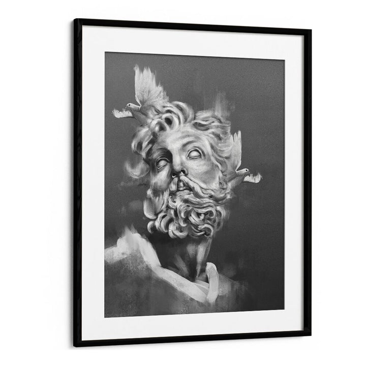 monument of you by gabriella roberg wall art prints in Black Frame With Mount