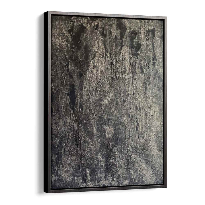 moonlight serenade abstract paintings in Black Floater Frame