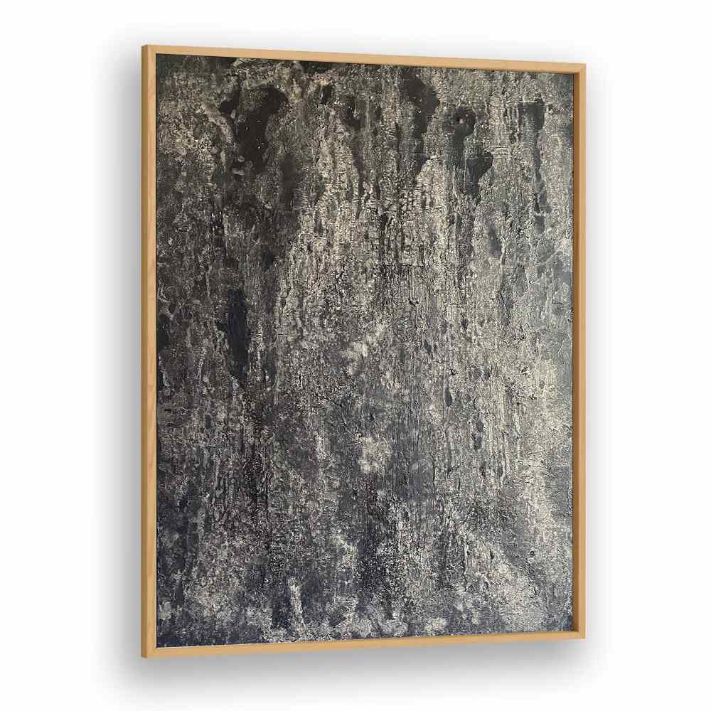 moonlight serenade abstract paintings in Oak Wood Plain Frame