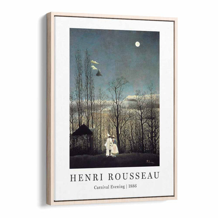 HENRI ROUSSEAU painting - HENRI ROUSSEAU 'CARNIVAL EVENING' (1886) by Asianmonk