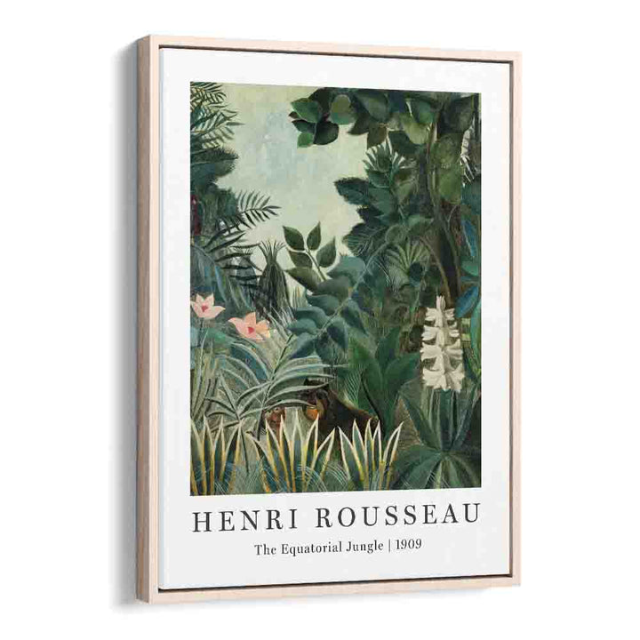 HENRI ROUSSEAU painting - ENCHANTING WILDERNESS: HENRI ROUSSEAU'S EQUATORIAL JUNGLE (1901) by Asianmonk