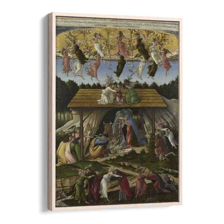 comic painting - MYSTIC NATIVITY (1500) by Asianmonk