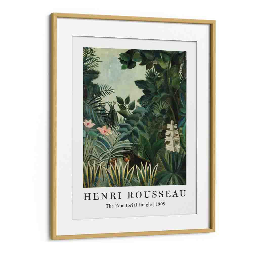 HENRI ROUSSEAU painting - ENCHANTING WILDERNESS: HENRI ROUSSEAU'S EQUATORIAL JUNGLE (1901) by Asianmonk