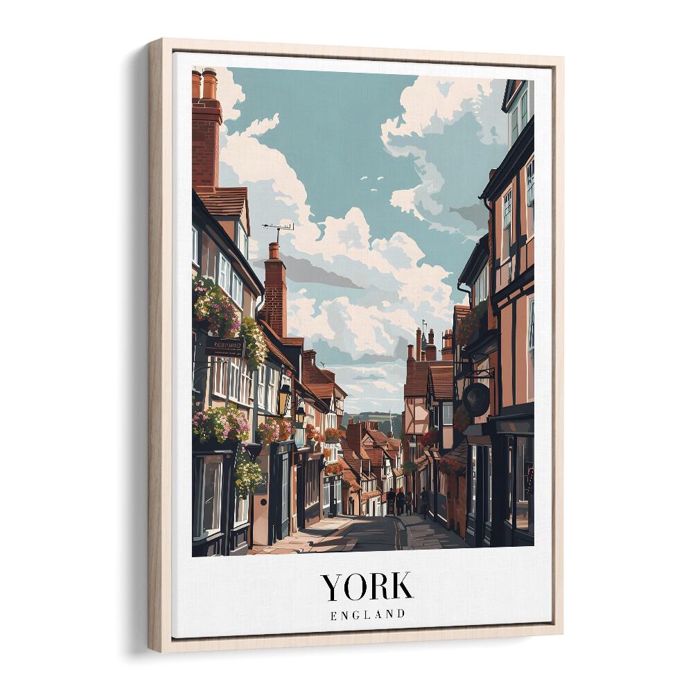 TRAVEL ART painting - YORK - ENGLAND by Asianmonk