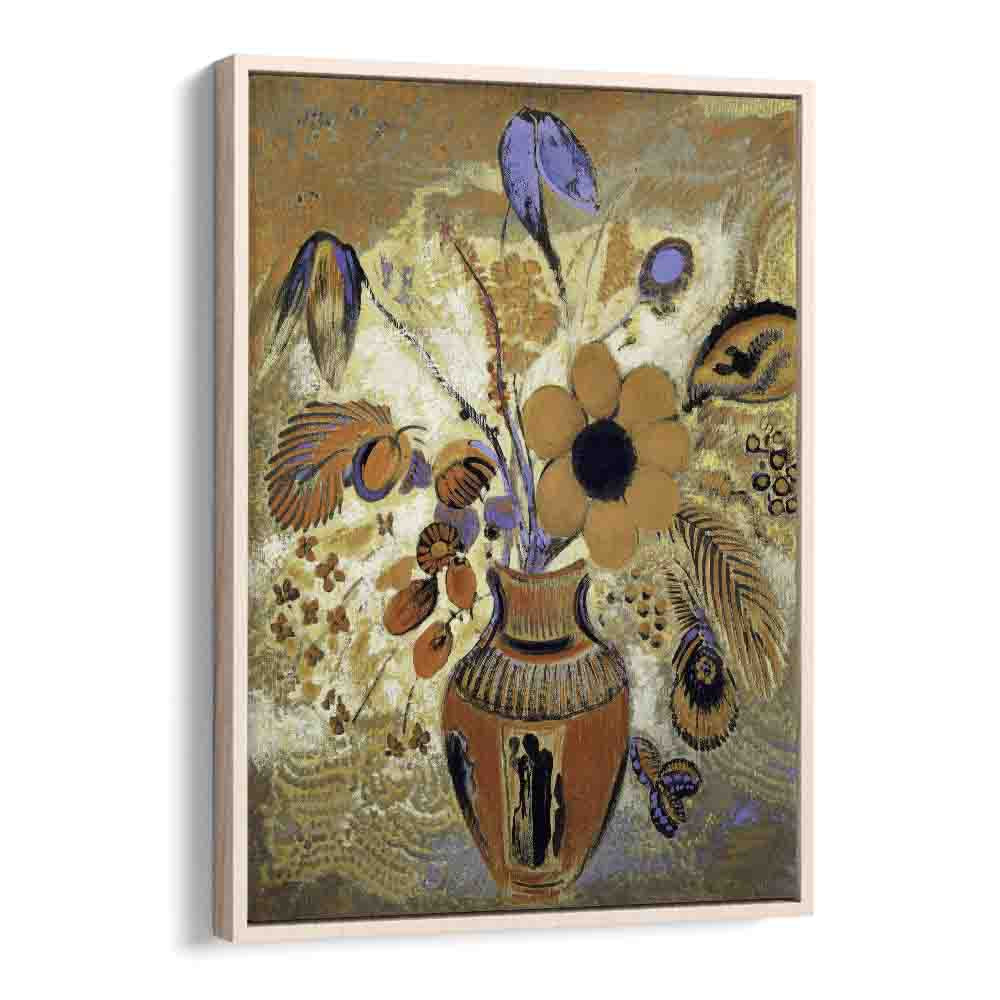 comic painting - ETRUSCAN VASE WITH FLOWERS (1900—1910) by Asianmonk