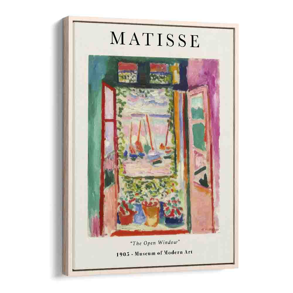 HENRI MATISSE painting - THE OPEN WINDOW, 1905: MATISSE'S PORTAL TO RADIANT MODERNISM by Asianmonk