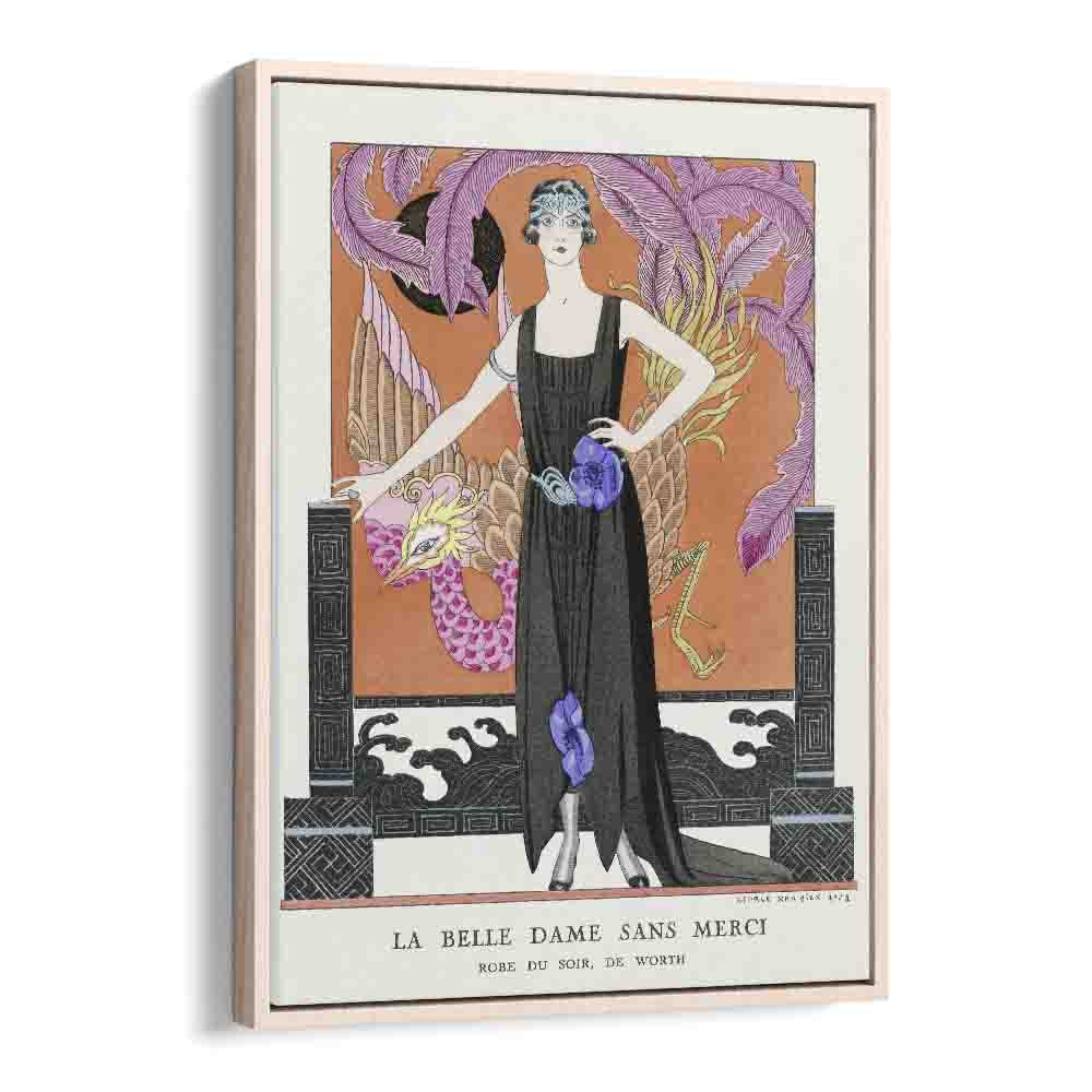 LA BELLE DAME SANS MERCI ROBE DU SOIR, DE WORTH (1921)
