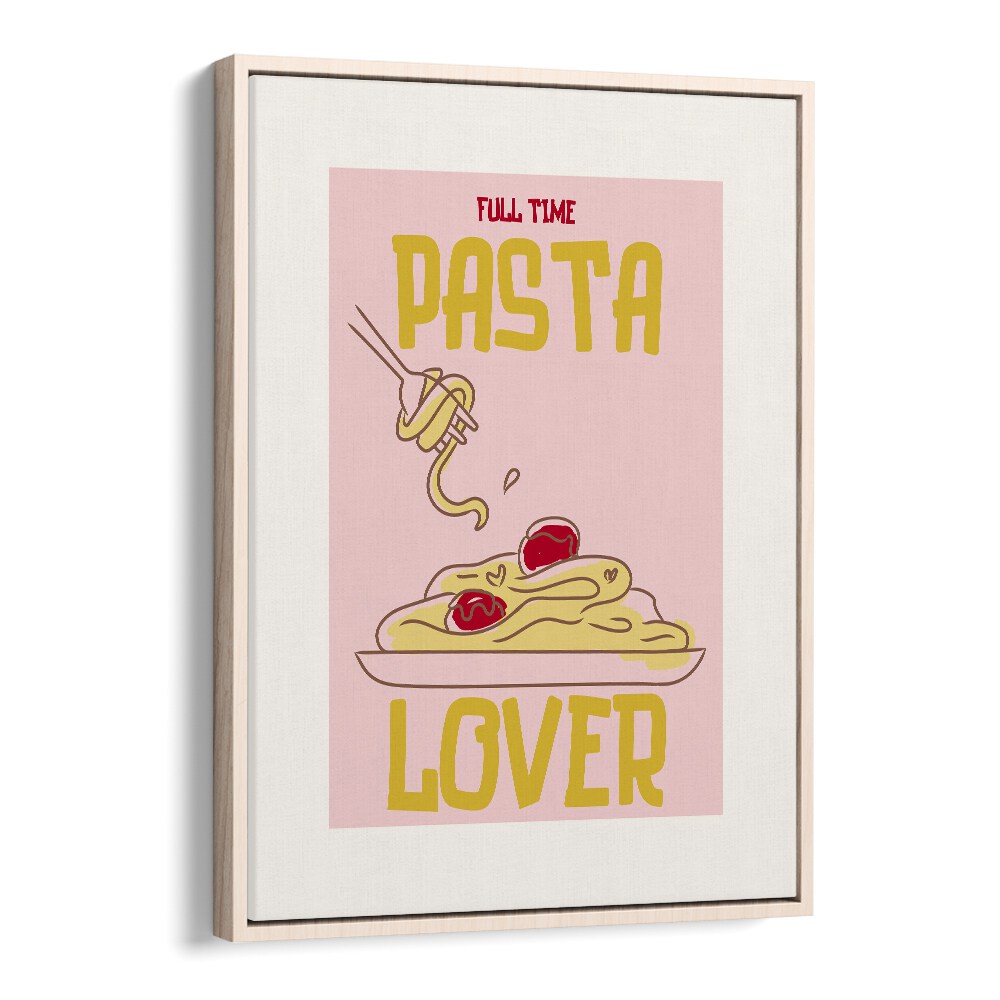 kitchen painting - FULL TIME PASTA LOVER by Asianmonk