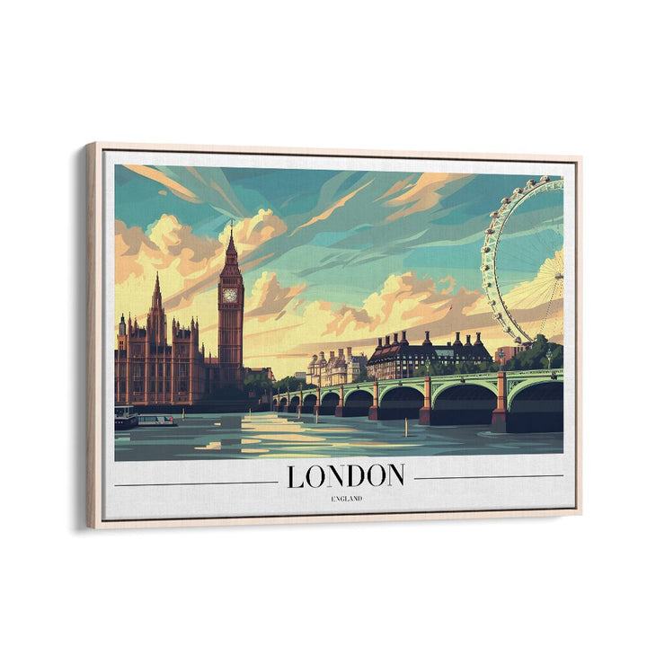 TRAVEL ART painting - LONDON - DREAMS I by Asianmonk