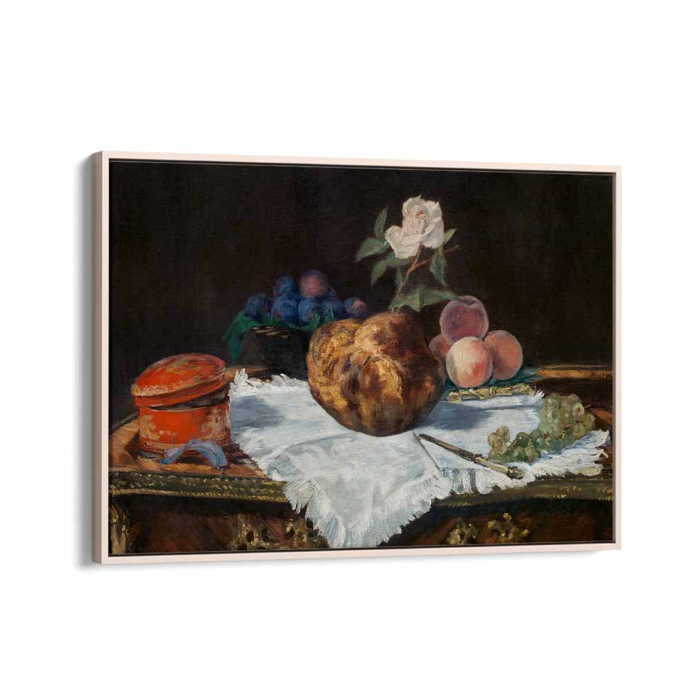 Edouard Manet painting - EDOUARD MANET (THE BRIOCHE) 1870 by Asianmonk