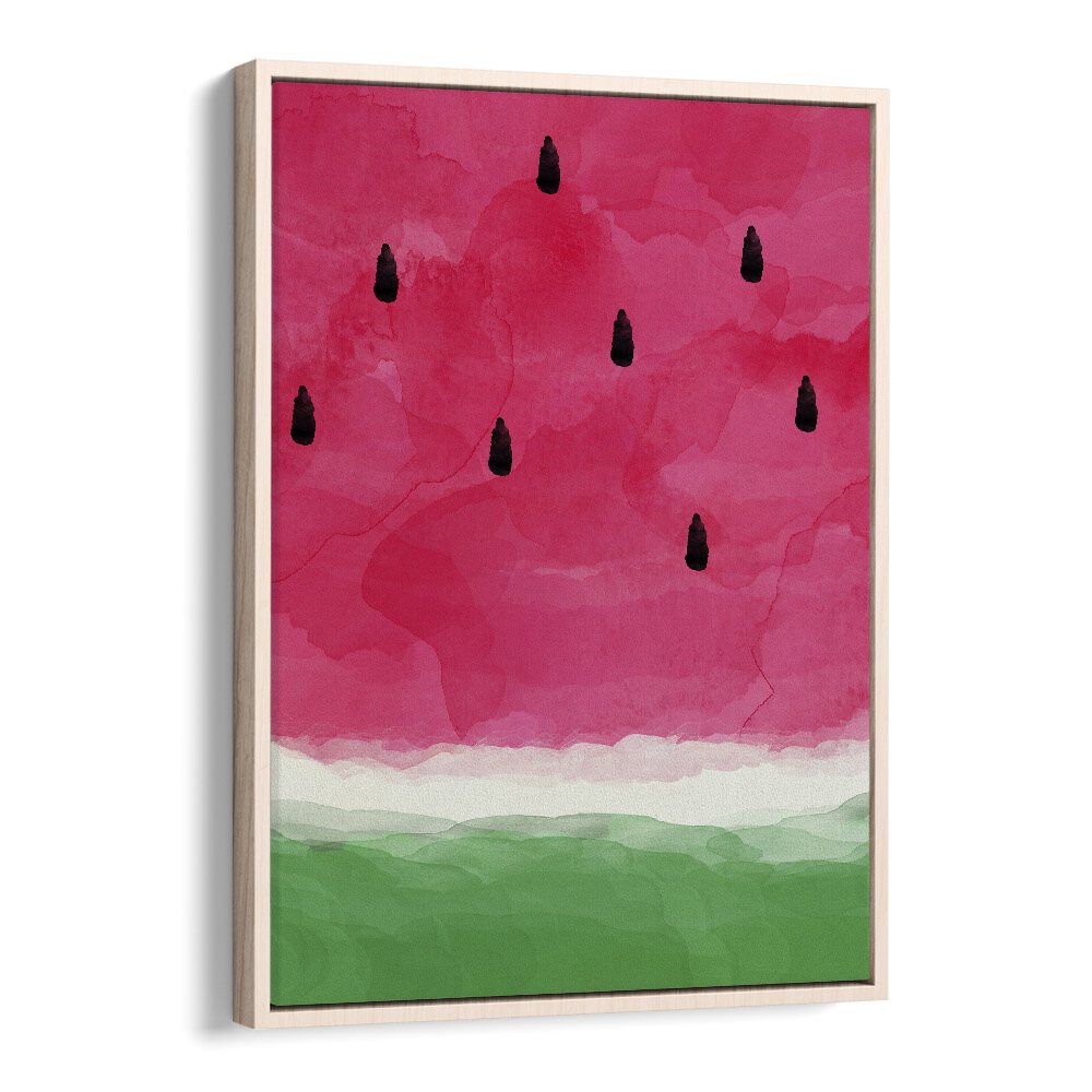 kitchen painting - WATERMELON ABSTRACT by Asianmonk