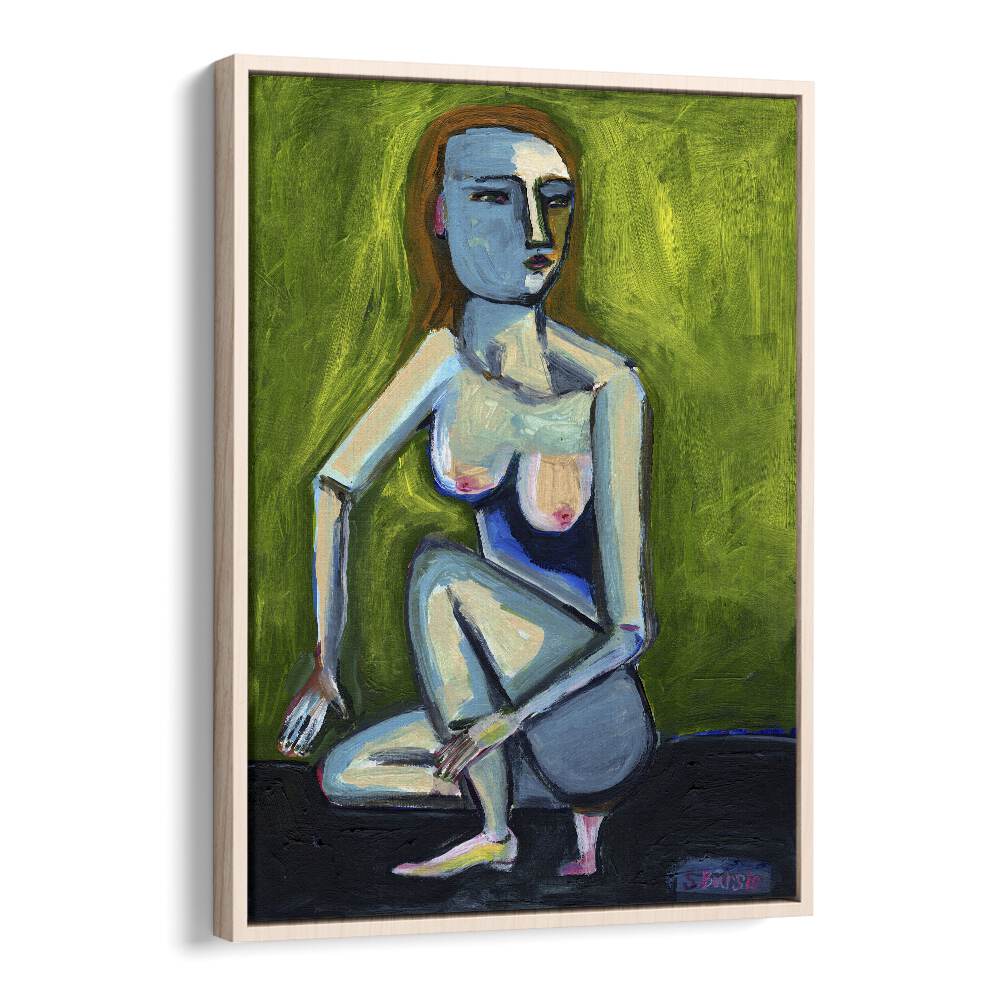 Vintage painting - NUDE by Asianmonk