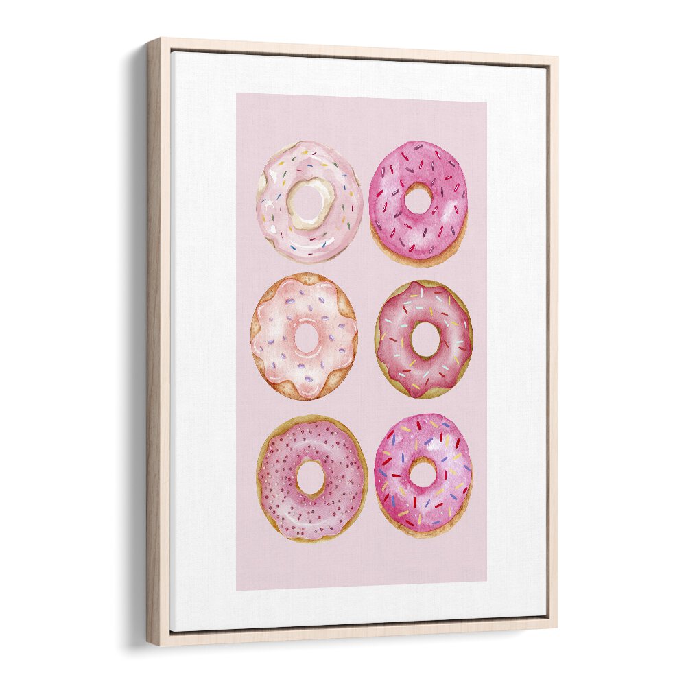 kitchen painting - STRAWBERRY DONUTS by Asianmonk