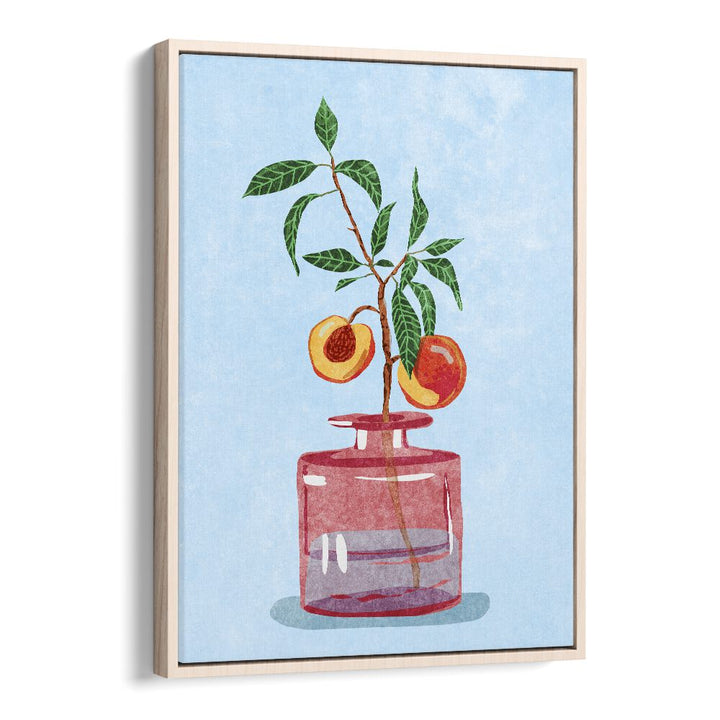 PEACH TREE IN VASE