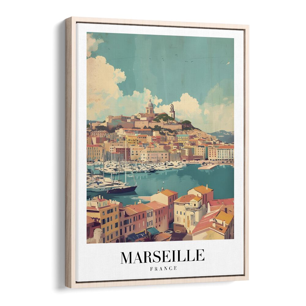 TRAVEL ART painting - MARSEILLE - FRANCE II by Asianmonk