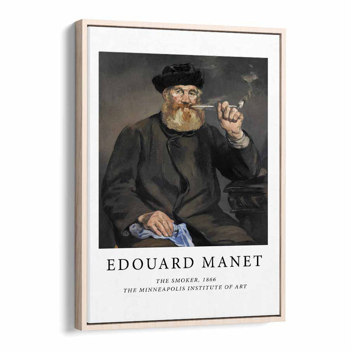 Edouard Manet painting - EDOUARD MANET ( THE SMOKER ) by Asianmonk