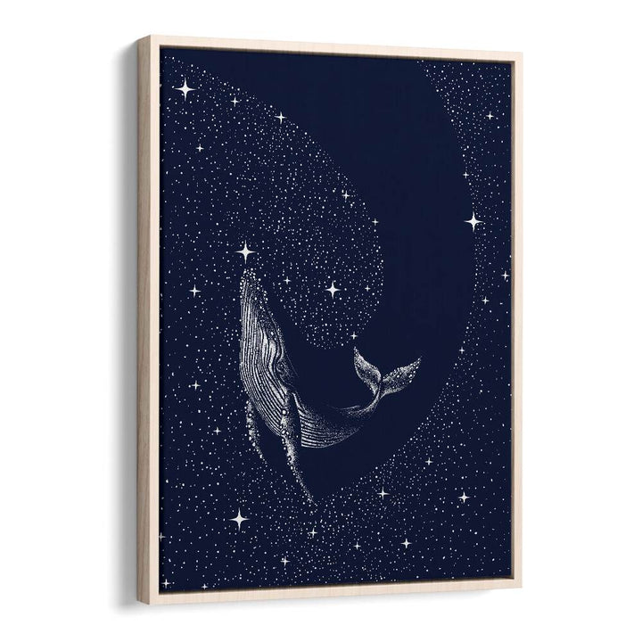 STARRY WHALE BY ALIRIZA ÇAKIR SURREAL PAINTINGS, SURREAL ART