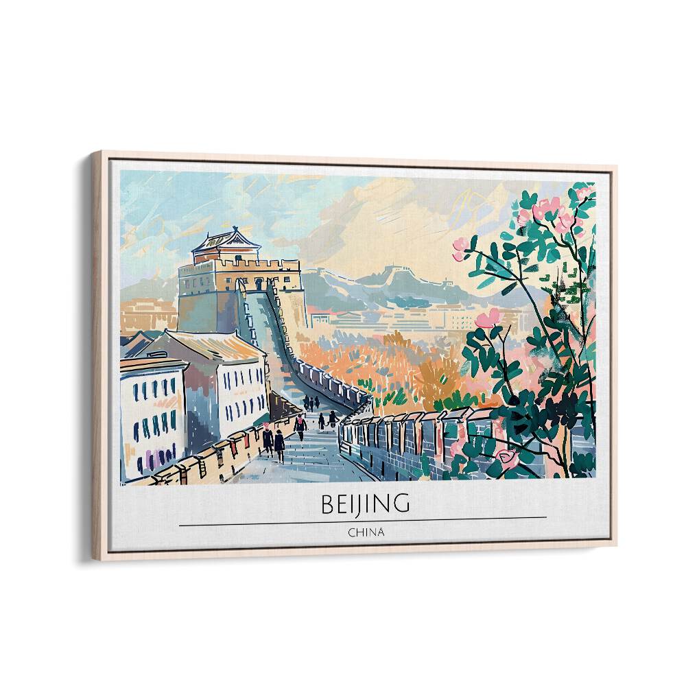 Explore stunning landscapes with our BEJING CAPITAL CITY - CHINA, TRAVEL POSTERS, perfect for art and travel lovers.