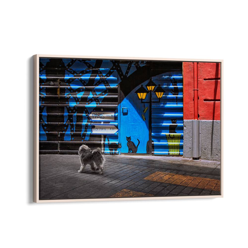 ABSTRACT painting - THE STREET CATS by Asianmonk