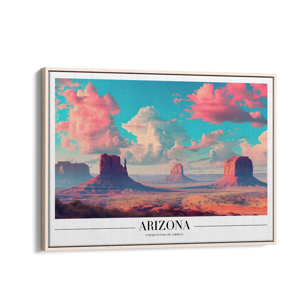 TRAVEL ART painting - ARIZONA - USA by Asianmonk