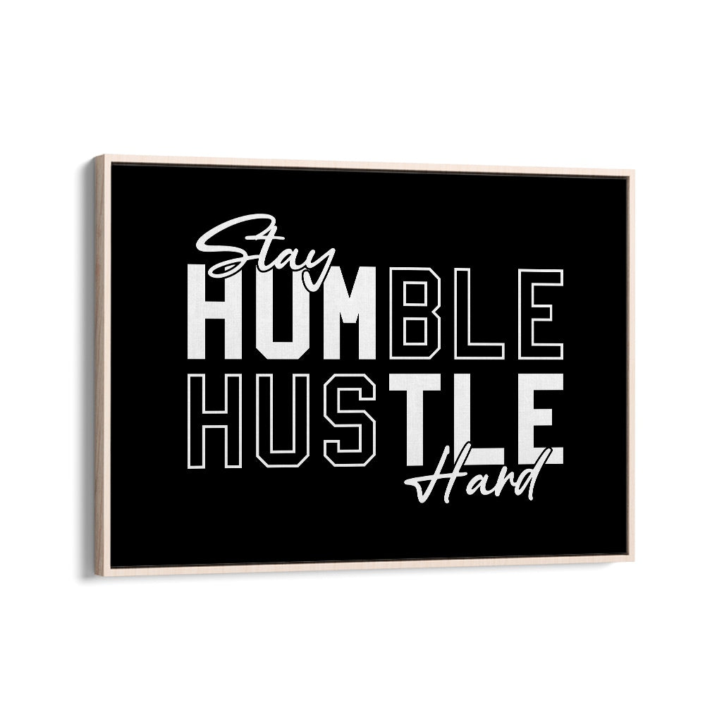 ABSTRACT painting - STAY HUMBLE HUSTLE HARD III by Asianmonk