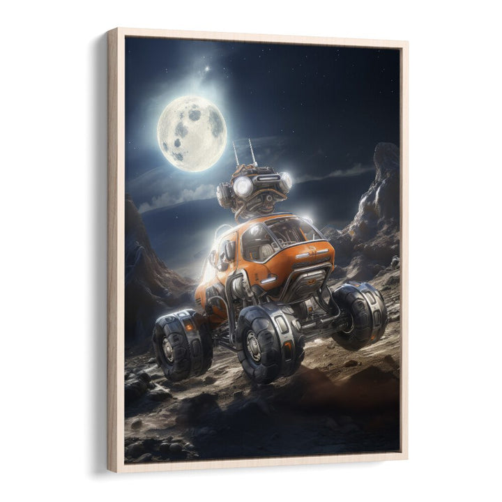 AUTOMOTIVE painting - SPACE CAR I by Asianmonk