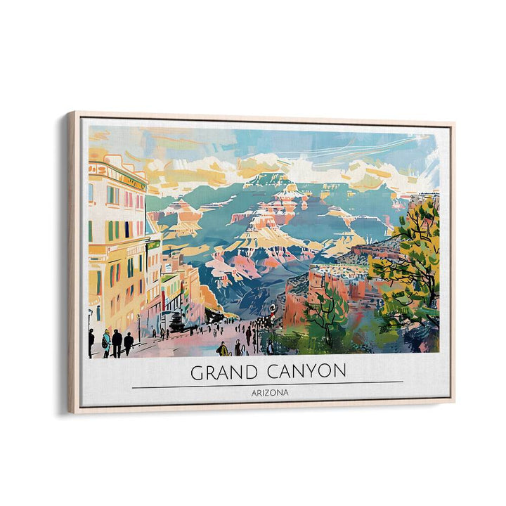 TRAVEL ART painting - GRAND CANYON - ARIZONA by Asianmonk