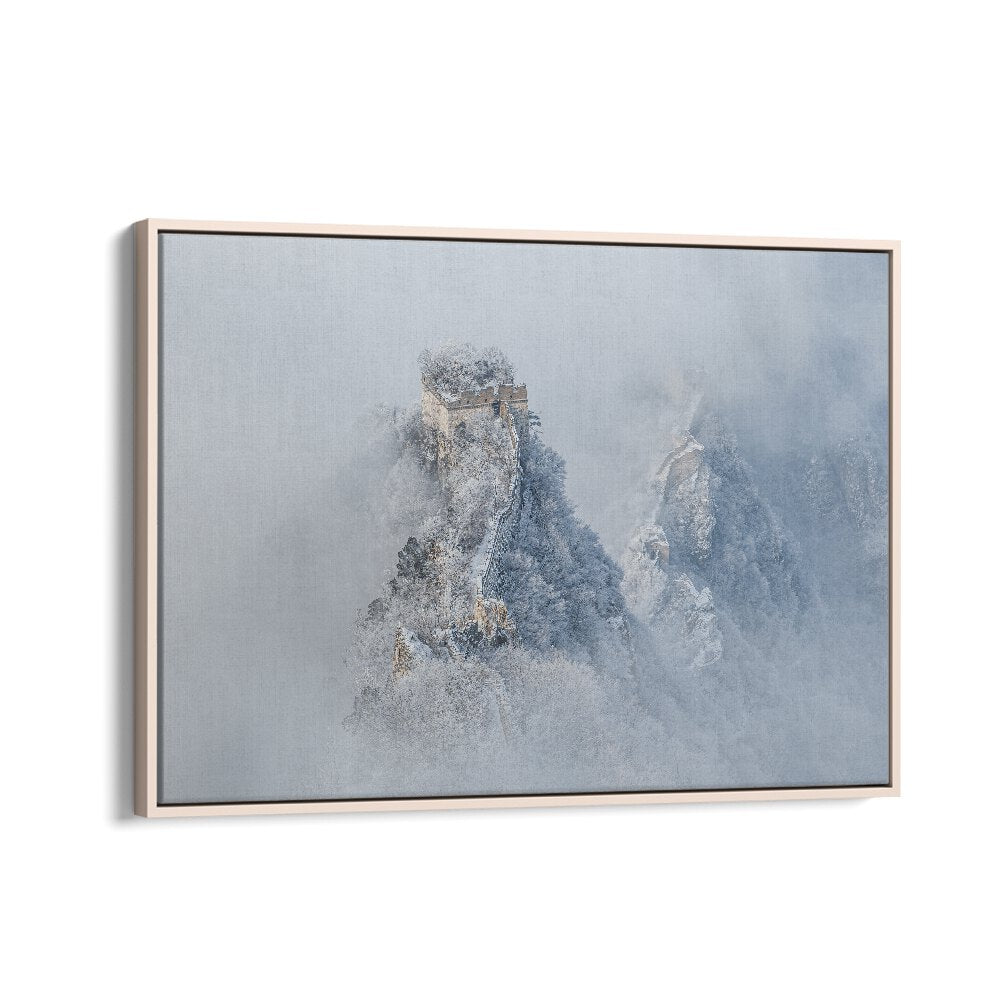 PHOTOGRAPHY painting - ICE AND SNOW THE GREAT WALL by Asianmonk